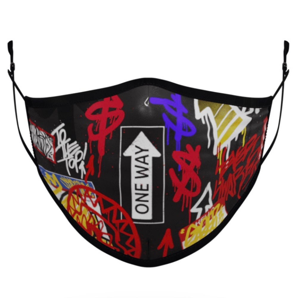 COPY - ONE WAY NEW FaceMask Sprayground